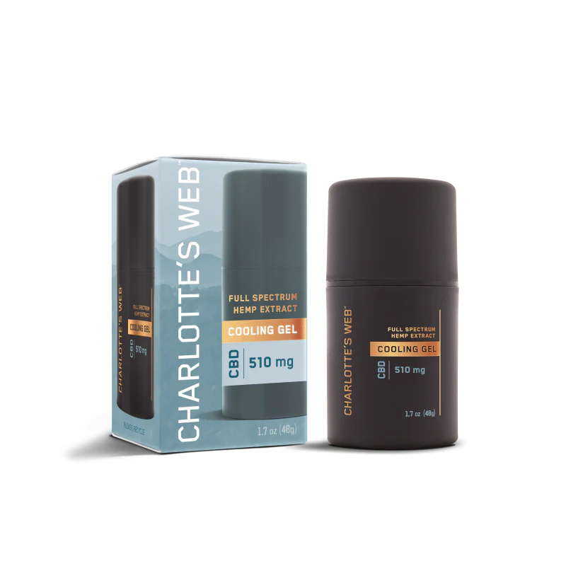 Charlotte’s Web Cooling Gel Stick with Menthol Charlotte’s Web Cooling Gel Stick with Menthol – Fast-Acting Relief for Muscles and Joints